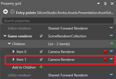 第二个 camera renderer