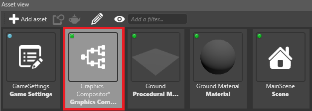 Graphics Compositor 资产