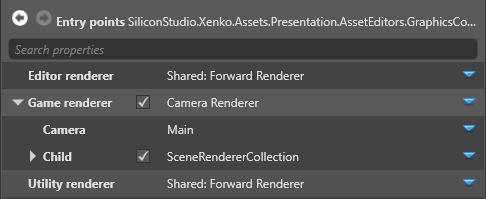 Camera renderer 属性