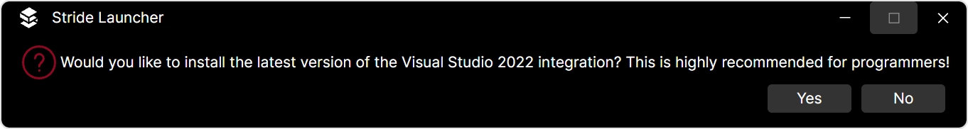 安装 Visual Studio 集成