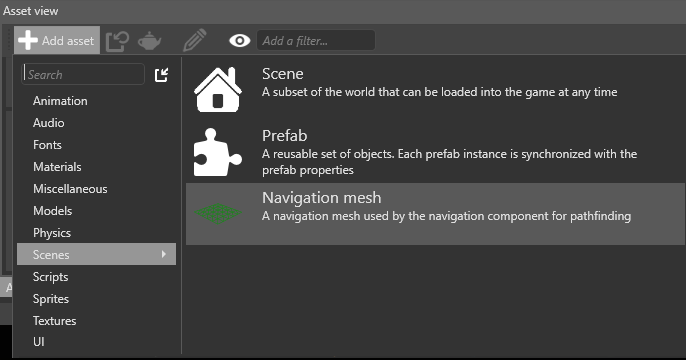 选择 Game Settings 资源
