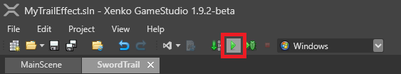 打开 Visual Studio